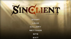 SINCLIENT・ゲーム画面サンプル1